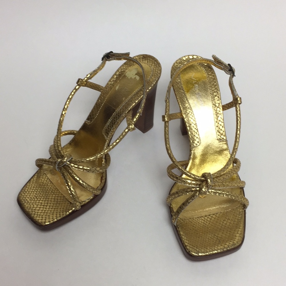 NIB Via Spiga Retro Platform Heels Italy 6.5